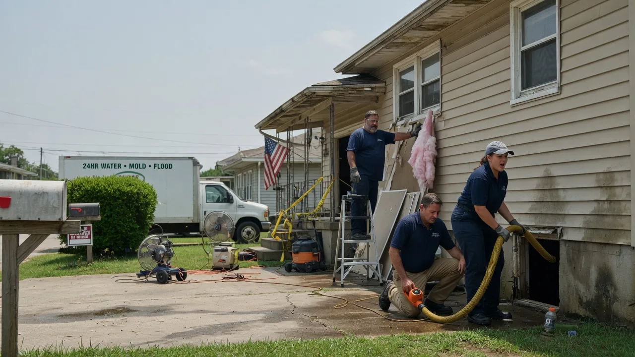 Water Damage Repair in Hamilton, PA near me